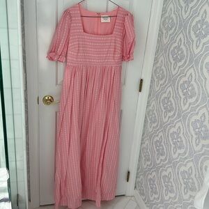 Hyacinth House Pink Dress, Tuckernuck, size Small